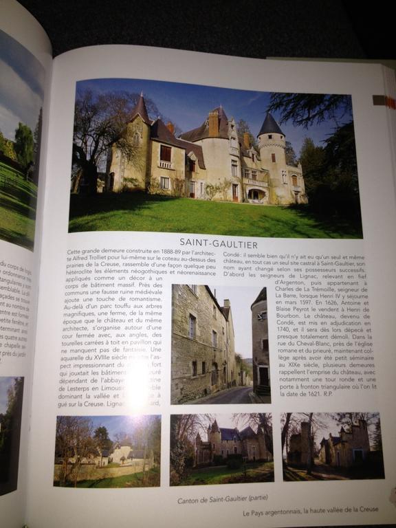 Chateau St.Gaultier Saint-Gaultier Dış mekan fotoğraf